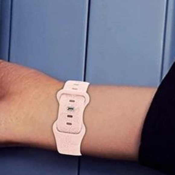 NEW Pink Engraved Butterfly Apple Watch Band